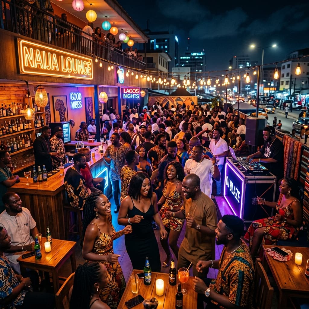 High energy Nigerian lounge